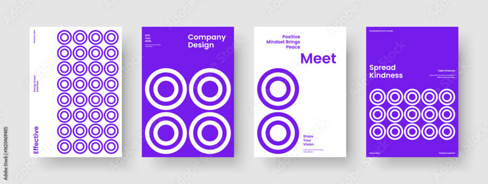 Fototapeta premium Isolated Background Template. Creative Poster Layout. Modern Banner Design. Book Cover. Business Presentation. Brochure. Flyer. Report. Brand Identity. Handbill. Advertising. Magazine. Notebook