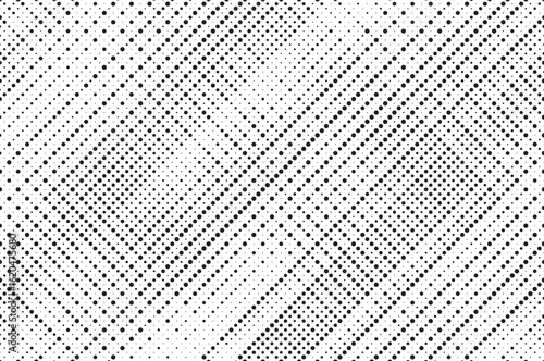 Halftone background vector, abstract backdrop design with two tone pattern and copy space for edit your content