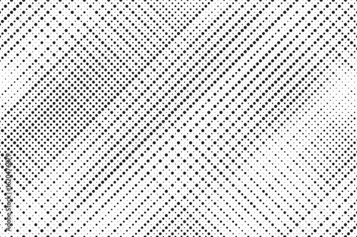 Halftone background vector, abstract backdrop design with two tone pattern and copy space for edit your content