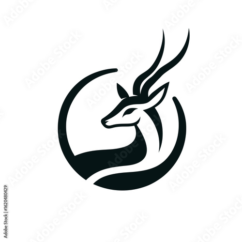 Sleek Blackbuck Logo for Businesses