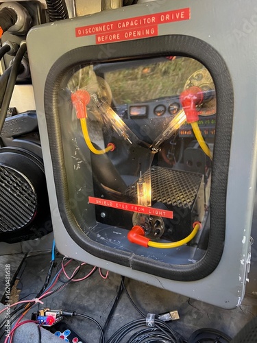 Flux Capacitor Display - Editorial Use Only