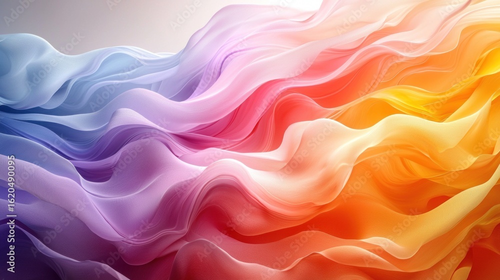 Obraz premium Abstract Neon Color Gradient Blurred Background with Dynamic Effect. Abstract Modern Dynamic Colors Gradient Background. Grainy Texture Background Style with Copy space. 