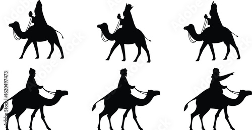 vector silhouettes of animals