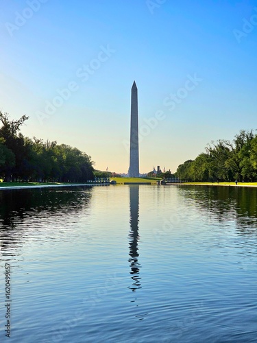 Washington Monument seen from Reflecting Pool