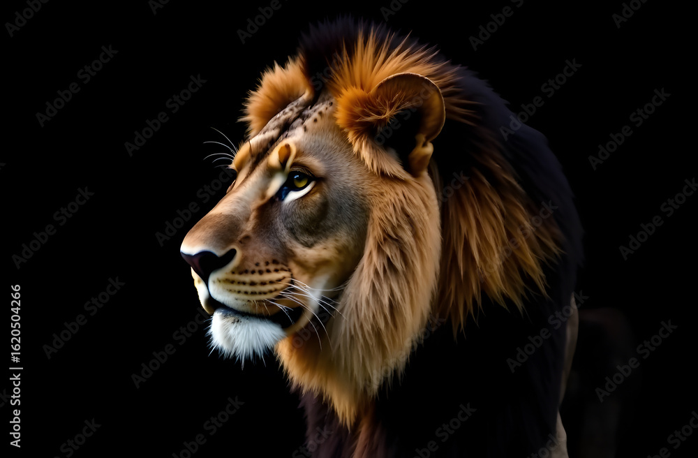 Fototapeta premium portrait of a lion