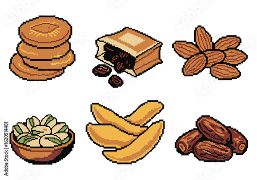 Pixel Art Food Variety Pack