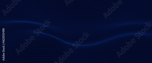 Premium background design with diagonal dark blue line pattern. Vector horizontal template for digital lux business banner, contemporary formal invitation, luxury voucher, prestigious gift certificate
