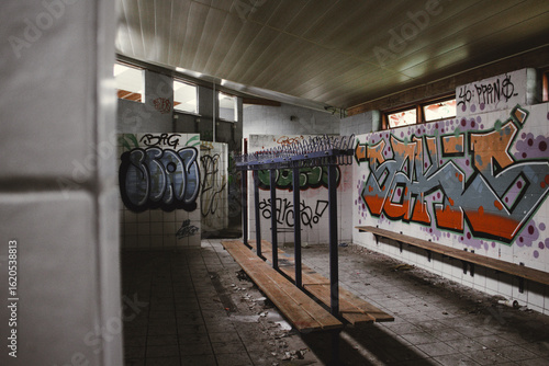 abandoned amusement park