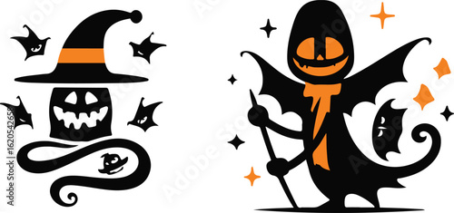 hallowen black cat