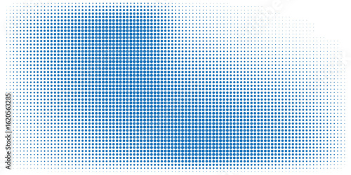 Wallpaper Mural Abstract Blue Halftone Pattern Background with Gradient Effect vector eps10 Torontodigital.ca