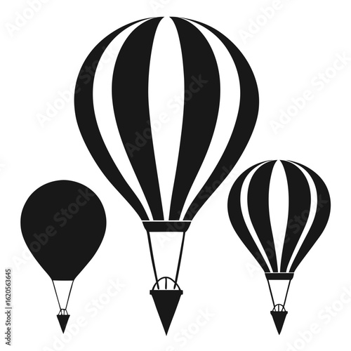 hot air balloon vector
