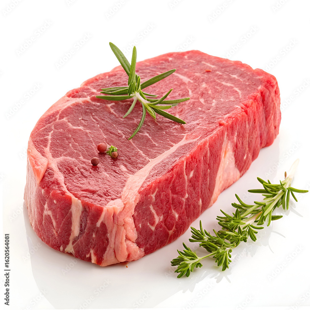 Obraz premium fresh raw beef steak