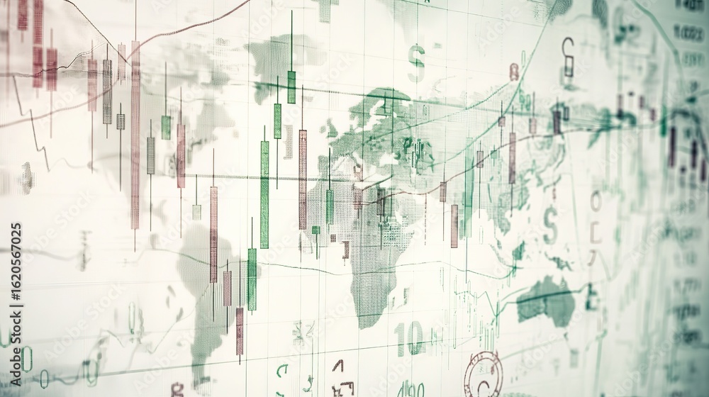 Obraz premium Data Analysis: Abstract Visual Language for Business Success