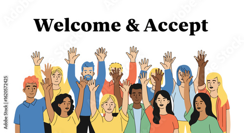 Diverse Group Welcomes and Accepts All