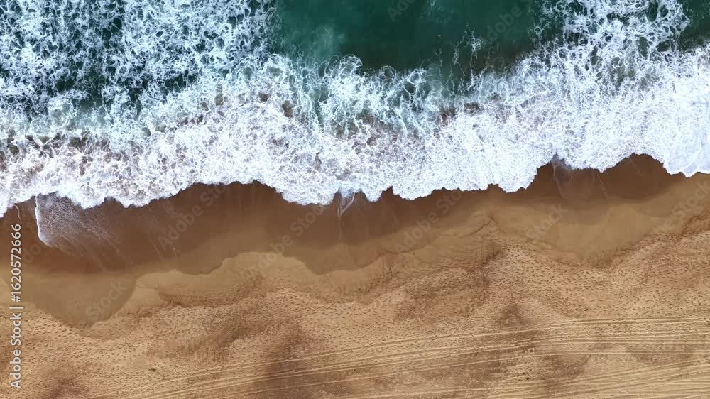 Descente sur les vagues