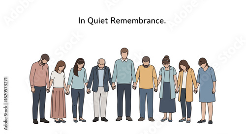 Shared Grief: A Group in Quiet Remembrance