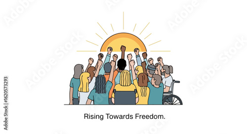 United for Freedom: A Diverse Community Reaching for Hope