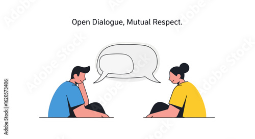 Open Dialogue: Illustration of Respectful Communication