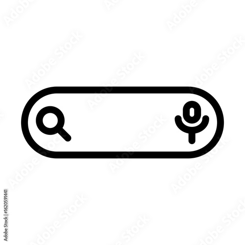Search Bar line icon