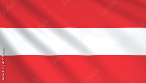 Free Download Austria flag with horizontal red-white-red bands—symbolizing valor, purity, and historical continuity as one of the world’s oldest national flags. - GFXLoad