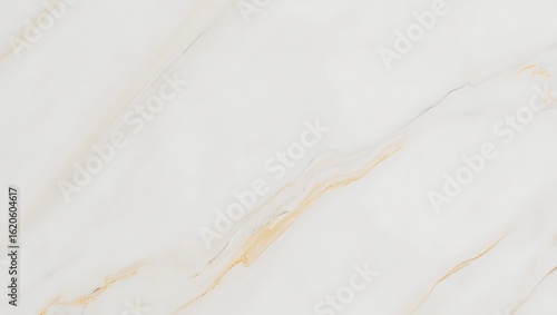 Elegant light marble surface with subtle golden and grey veins, creating a sophisticated background