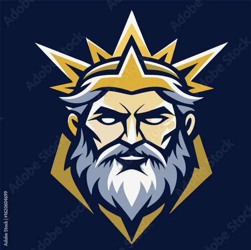 design logo icon vector illustration mascot zeus