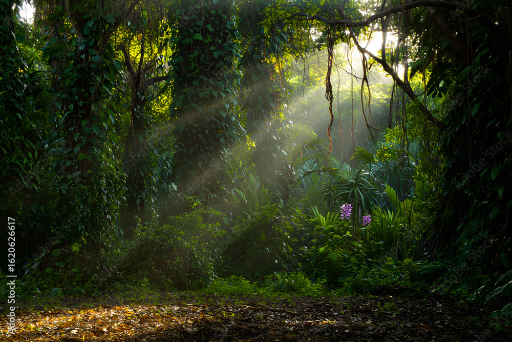 Fototapeta premium morning in the forest