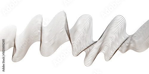 Close-up of a feather on a white background isolated spiral object