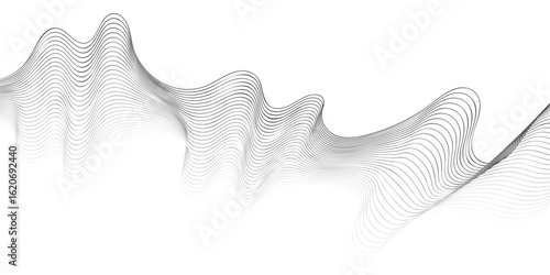 Abstract white background vector with lines suitable for image descriptions