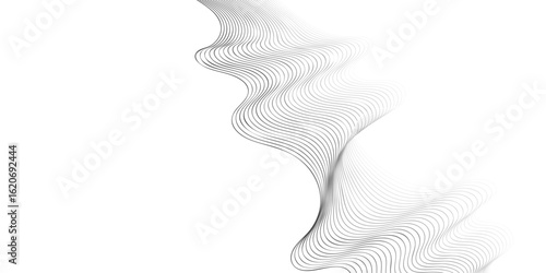 Monochromatic abstract backdrop design with a dark and light gradient