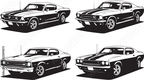 hot rod vector bundle car design eps ai png jpeg files perfect for automotive posters flyers and web graphics