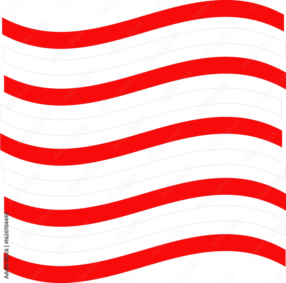 Fototapeta premium american flag ribbon