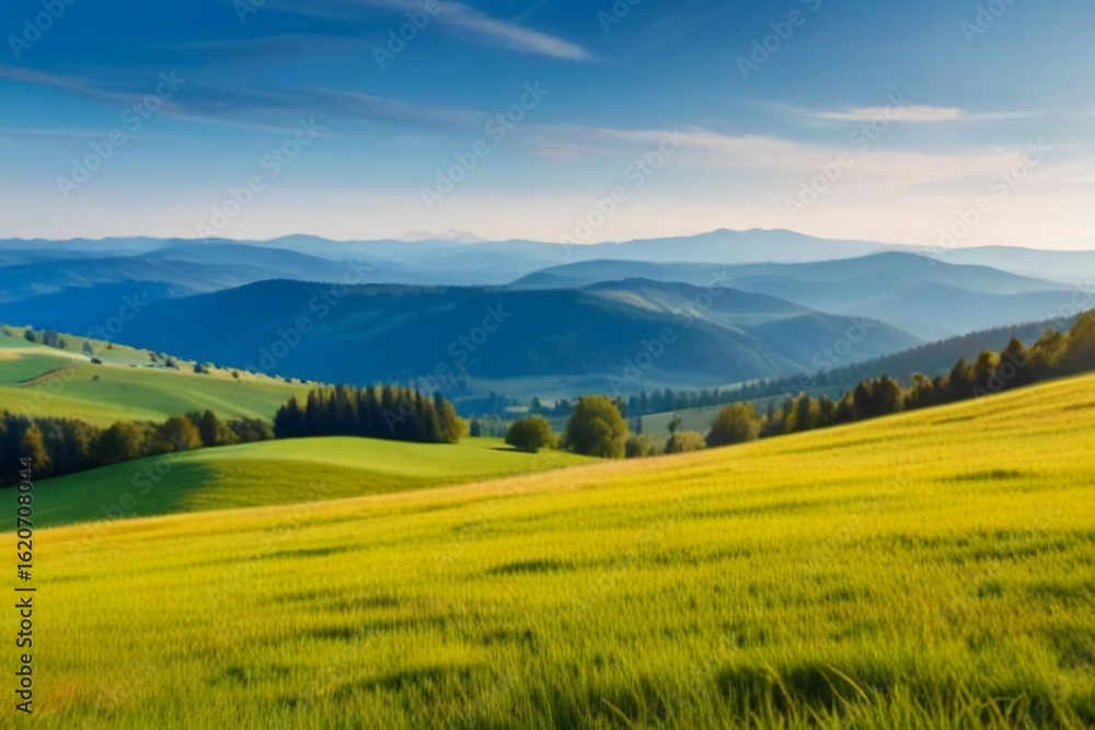 Obraz premium mountain landscape in summer
