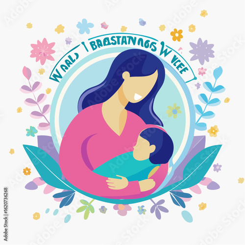 Mother and Child Breastfeeding Awareness Week.