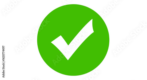 A green check mark inside a circle represents approval and validation for a task or selection process Free Download A green check mark inside a circle represents approval and validation for a task or selection process - GFXLoad