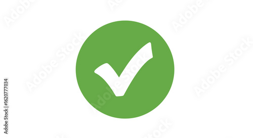 A green check mark inside a circle signifies approval confirmation or a correct choice on a white background Free Download A green check mark inside a circle signifies approval confirmation or a correct choice on a white background - GFXLoad