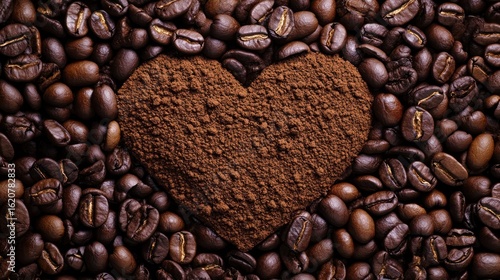 Heart of coffee beans (2)