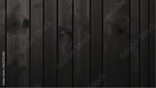 Black wood planks background. Dark wooden planks background for interior, product, or design. 