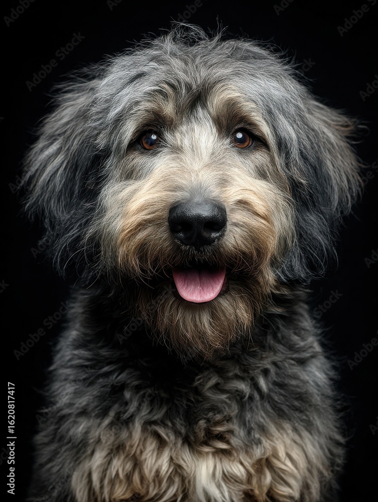 A Shepadoodle is a mixed-breed dog that is a cross between a German Shepherd and a Standard Poodle. A Shepadoodle is a mixed-breed dog that is a cross between a German Shepherd and a Standard Poodle.