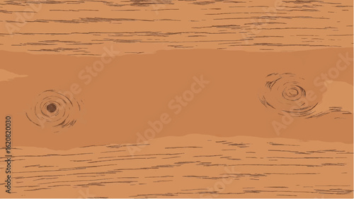 Seamless Natural Woodgrain Texture. Wood Texture. Wooden Background. Vector illustration. 