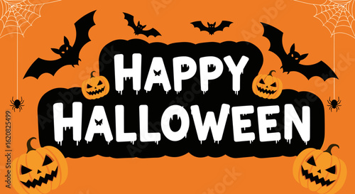 Spooky and Festive Happy Halloween Celebration Decorations