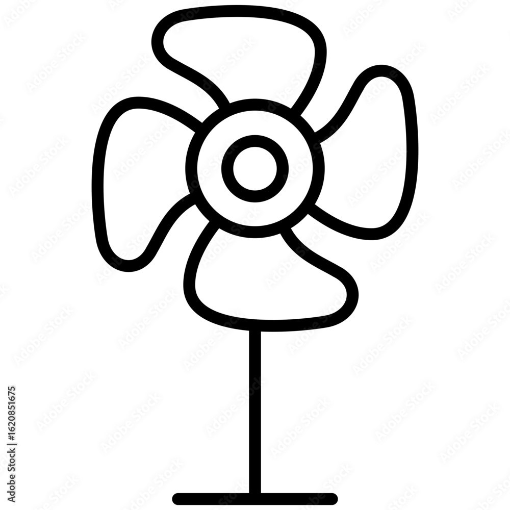 Obraz premium Fan Icon