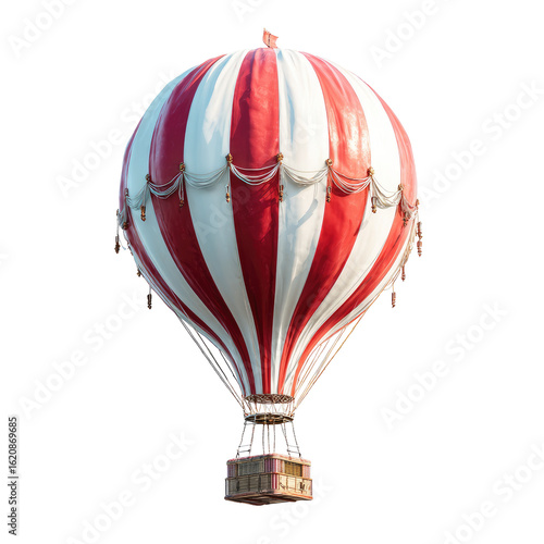 A vintage-style hot air balloon (1)