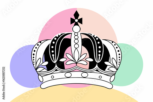 royal crown silhouette 
