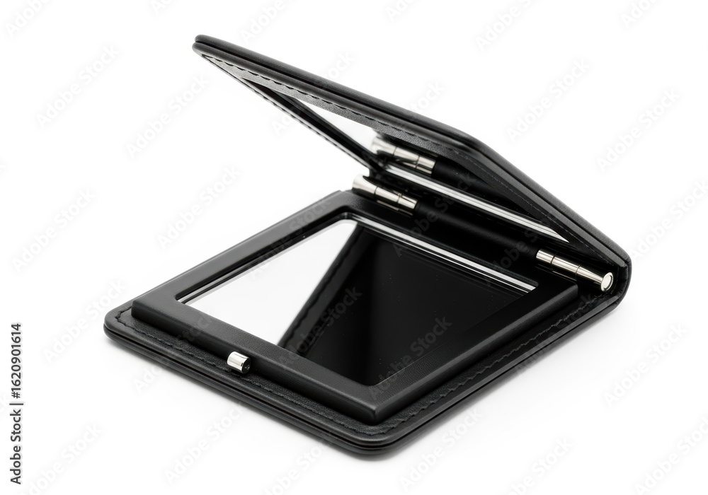 Black Compact Mirror with LED Lighting
Black Compact Mirror with LED Lighting