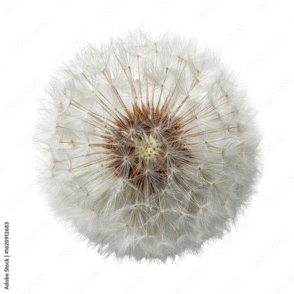 Fototapeta premium Close-up of a dandelion seed head (22)