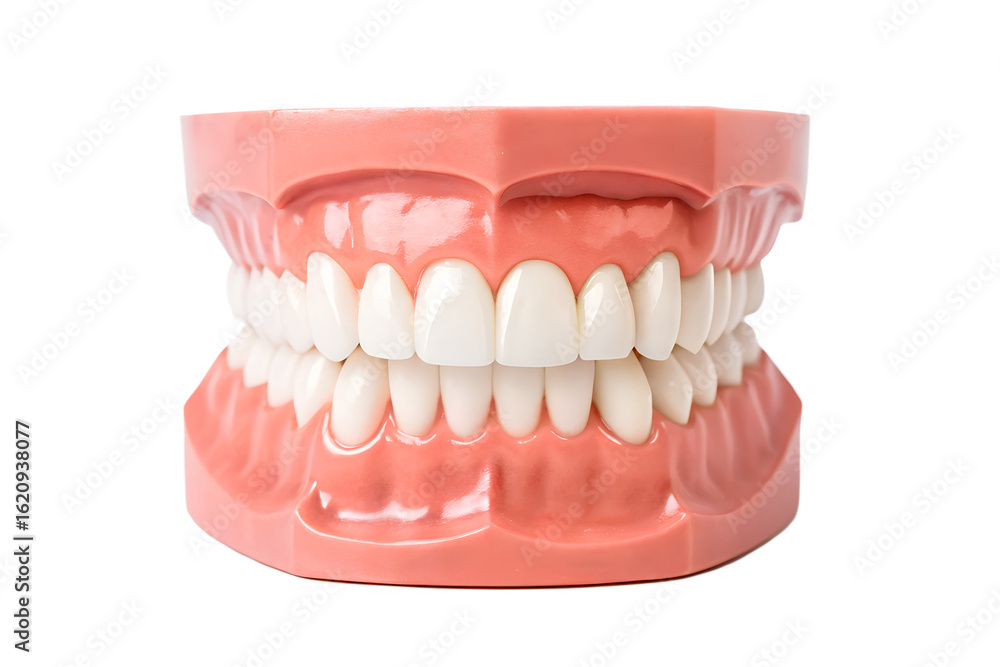 Fototapeta premium Realistic Dental Model with Teeth and Gums