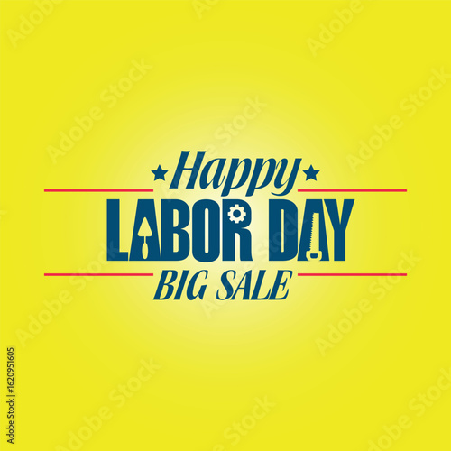 Labor Day Big Sale Banner