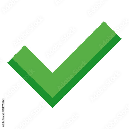 Free Download Green check mark symbol isolated on transparent background - GFXLoad