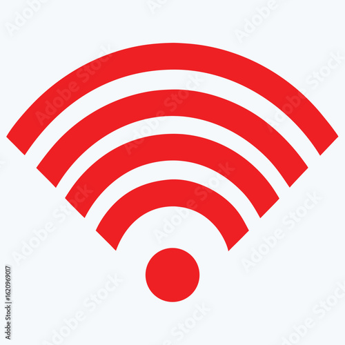 Wi Fi wireless internet network symbol vector silhouette 